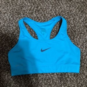 Blue Nike Sports Bra